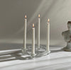 Vintage Clear Glass Candlestick Collection